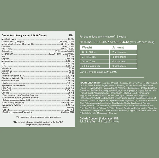 4-In-1 Support Multivitamin Dog Supplement