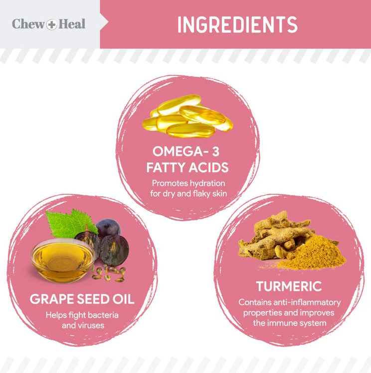 Allergy Aid Soft Chew Allergy Supplement for Dogs