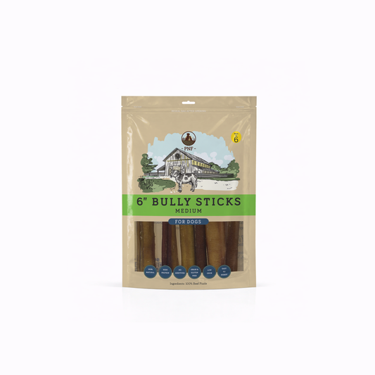6" Bully Stick Medium