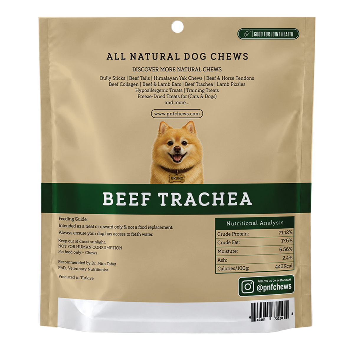 Beef Trachea – Pack of 6 (180g)