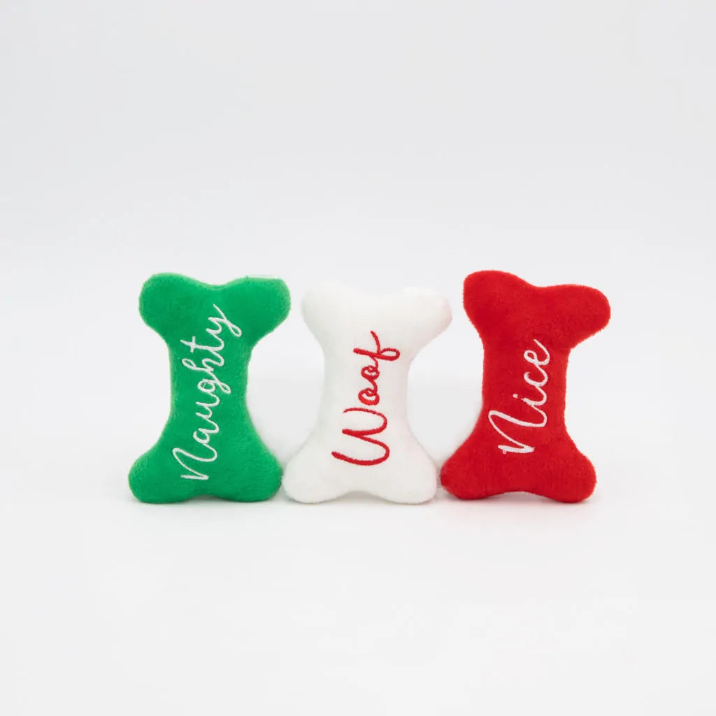 Holiday Miniz 3-Pack – Naughty and Nice Bones