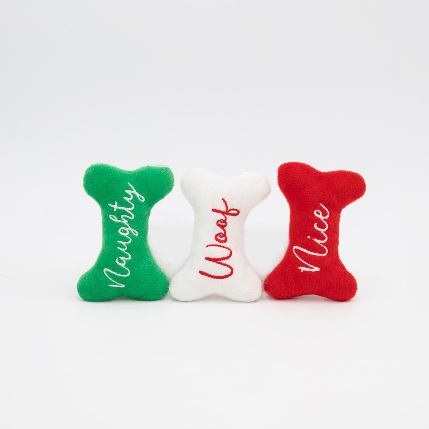 Holiday Miniz 3-Pack - Naughty and Nice Bones by ZippyPaws