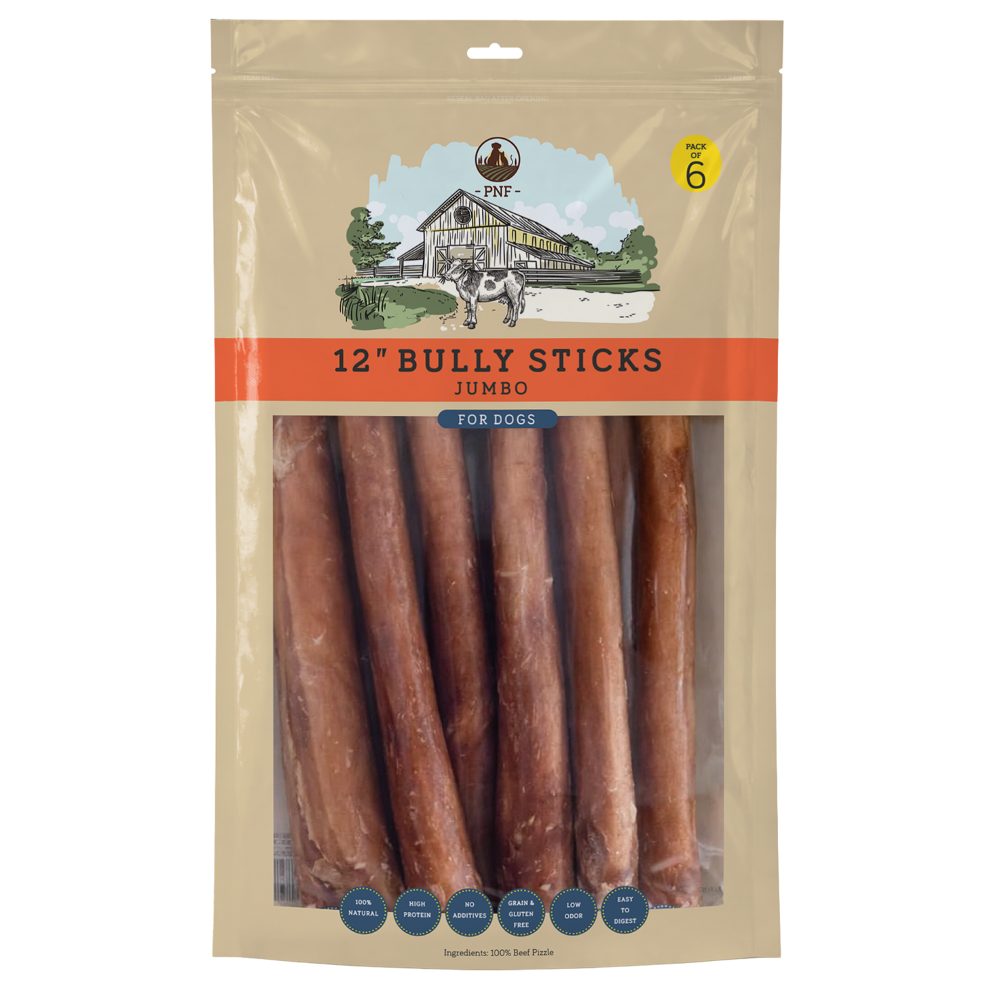12" Bully Stick Jumbo