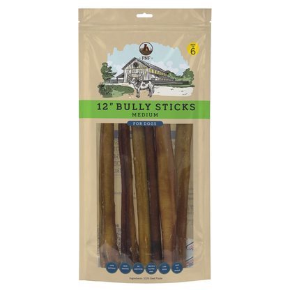 12" Bully Stick Medium