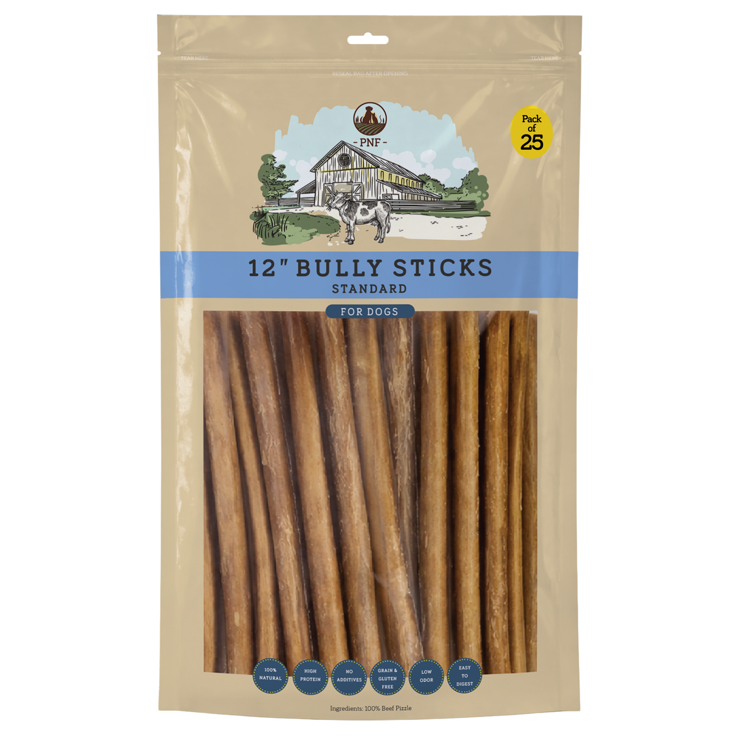 12" Bully Stick Standard