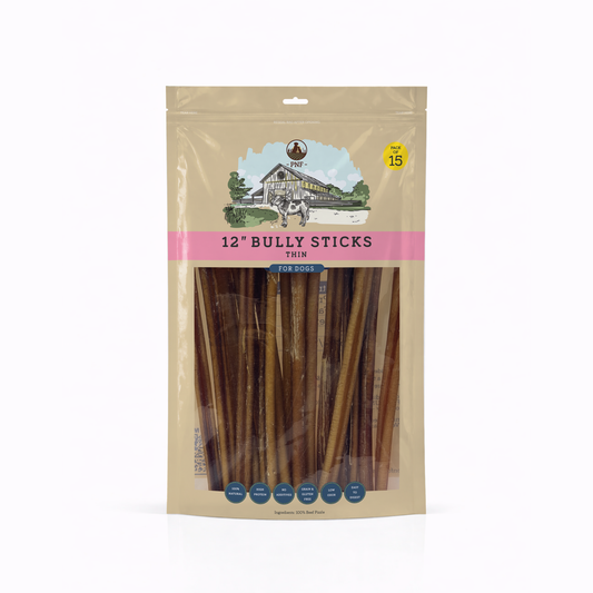 12" Bully Stick Thin