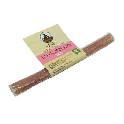 6" Bully Stick Thin
