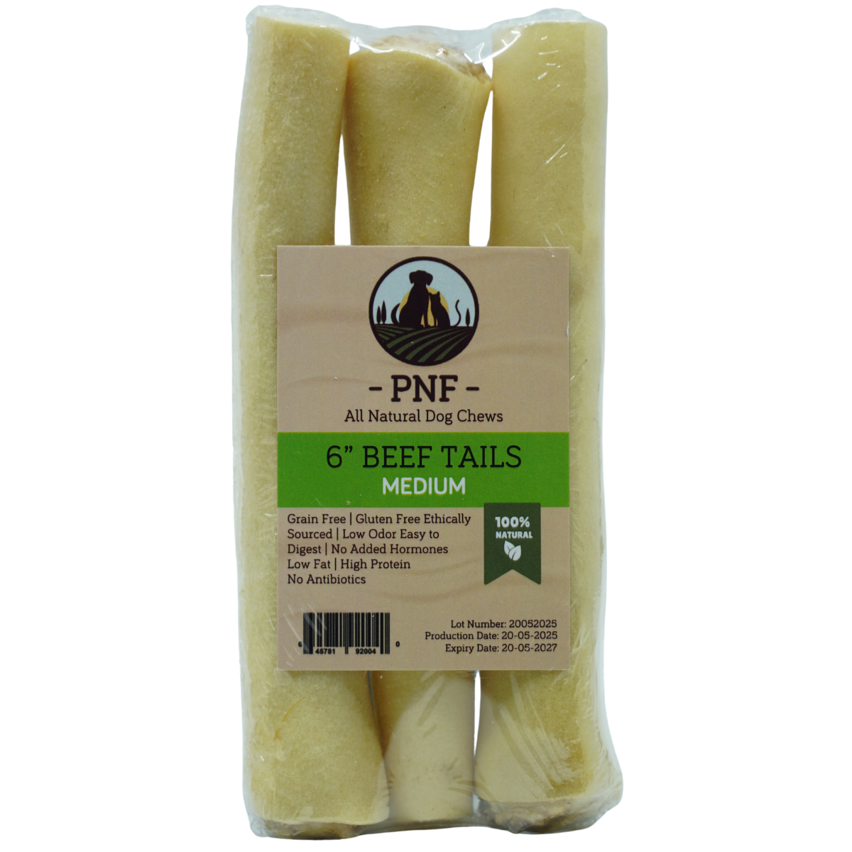 6" Beef Tails Medium