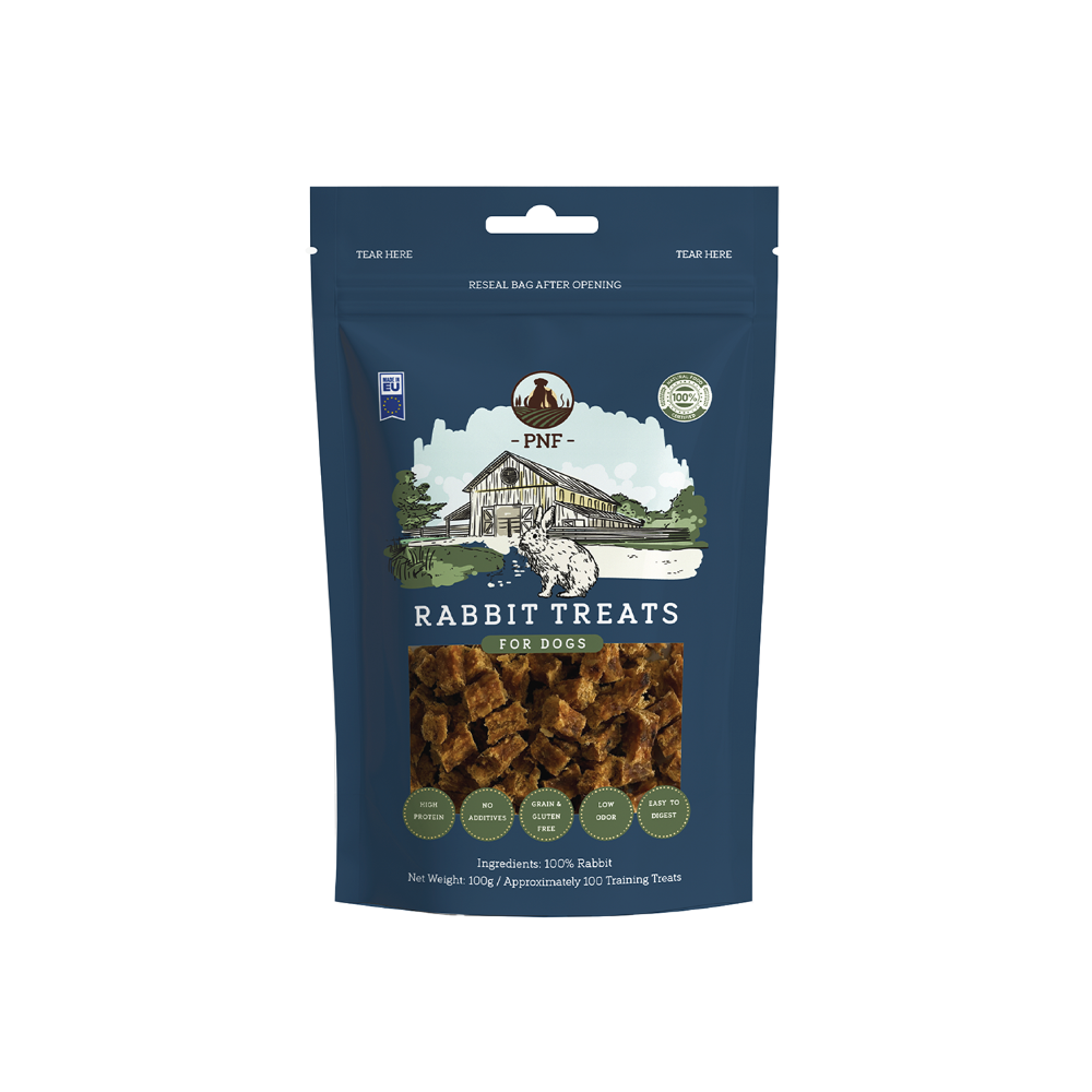 Rabbit Training Treats 100g Dog Training Treats | PNF Chews – Pretty ...