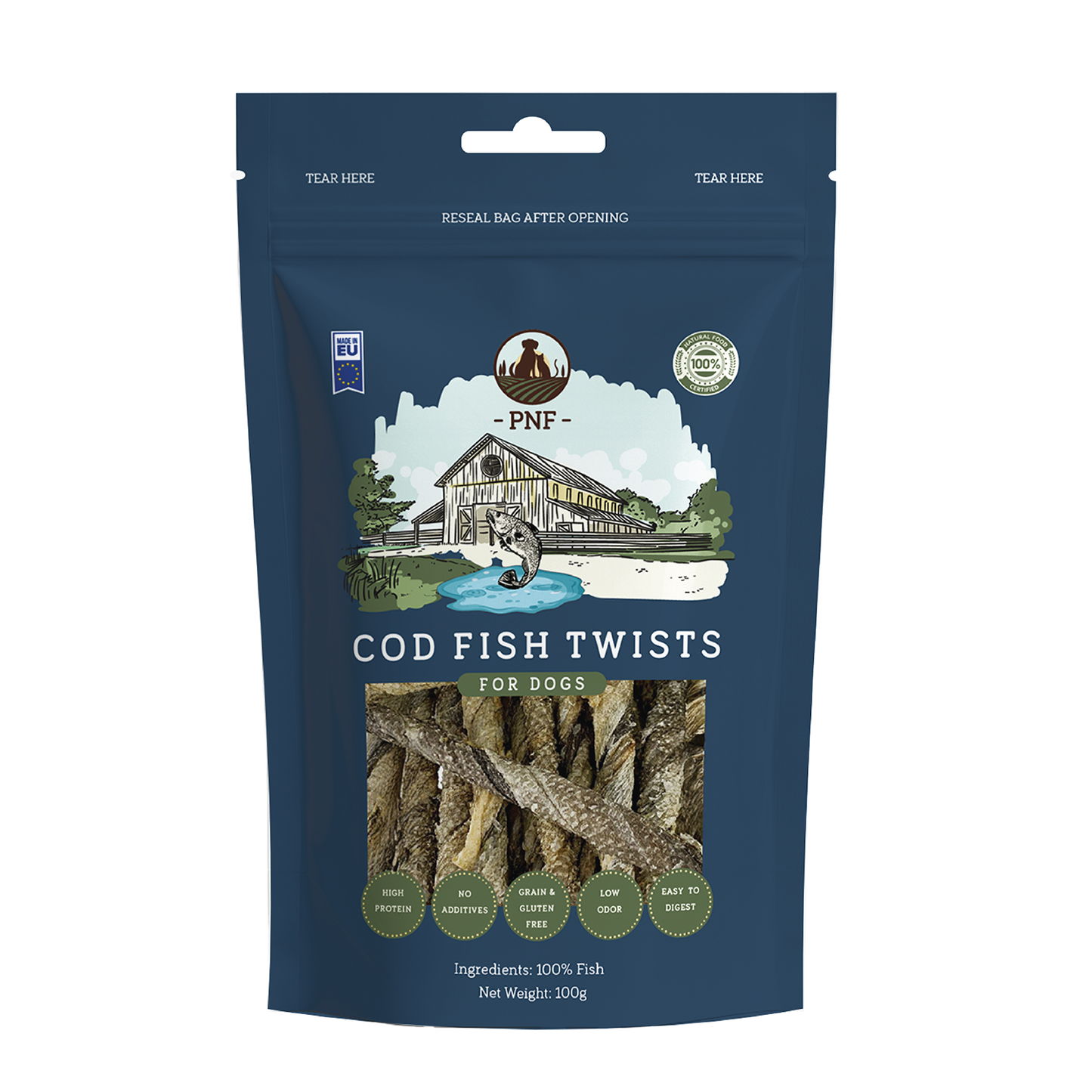 Cod Fish Twists 85g