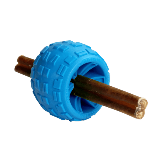 Dog Chew Holder - Cycle Dog High Roller Plus Blue