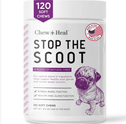 Stop the Scoot Anal Gland Support & Bowel Function Supplement for Dogs