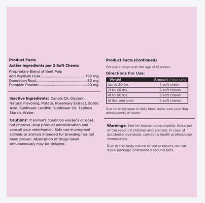 Stop the Scoot Anal Gland Support & Bowel Function Supplement for Dogs