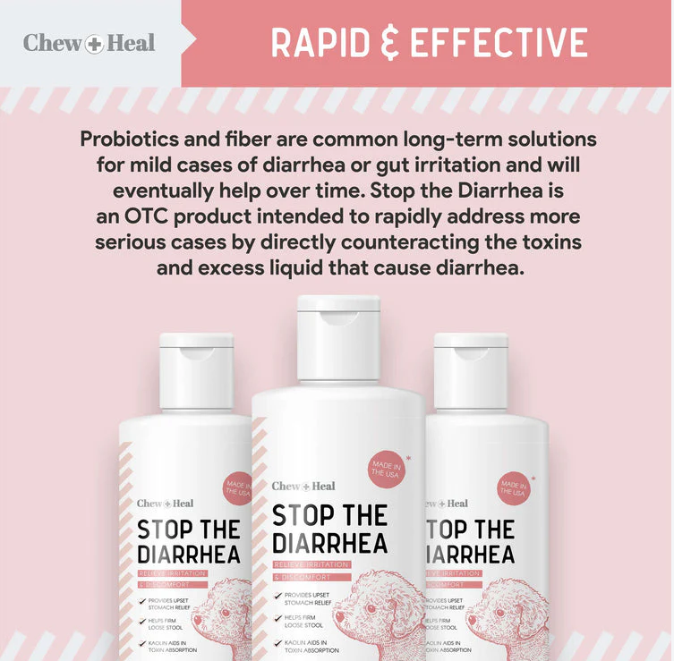 Stop The Diarrhea Liquid Digestive Aid for Dogs