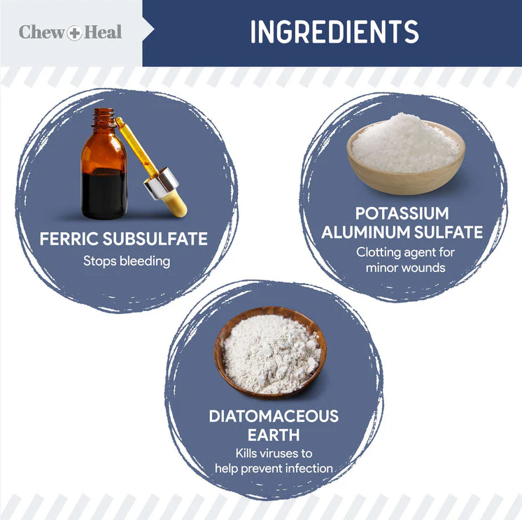 Styptic Powder for Wound Care, 1.5 oz