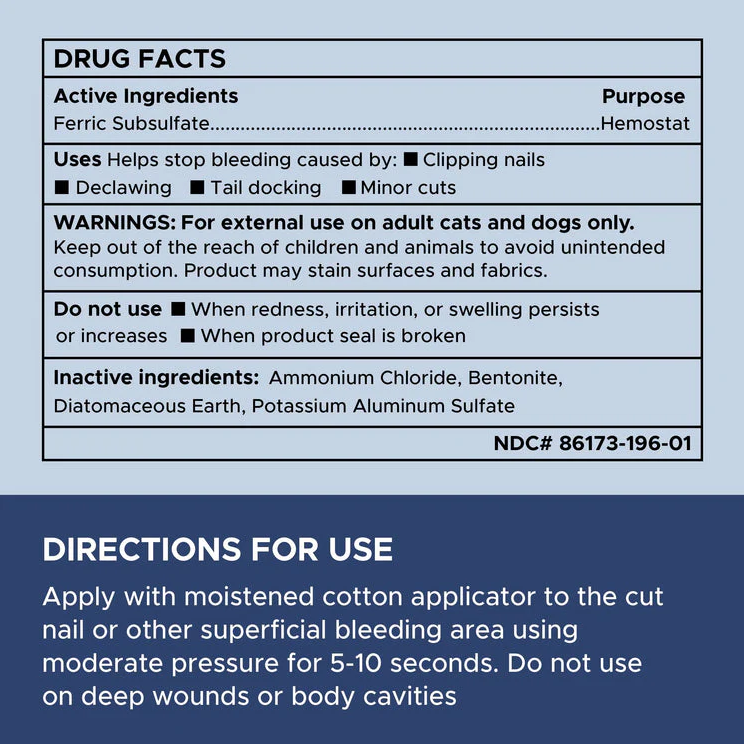 Styptic Powder for Wound Care, 1.5 oz