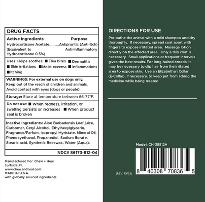 Hydrocortisone Lotion, 4 oz