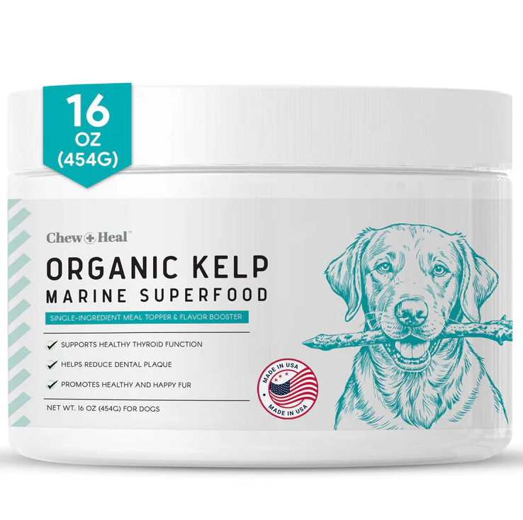 Organic Kelp Marine Superfood Granules Dental Supplement for Dogs