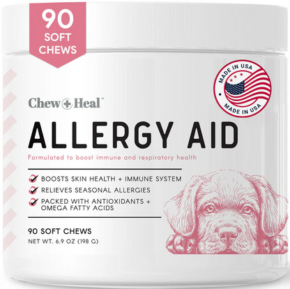 Allergy Aid Soft Chew Allergy Supplement for Dogs