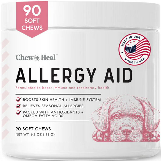 Allergy Aid Soft Chew Allergy Supplement for Dogs