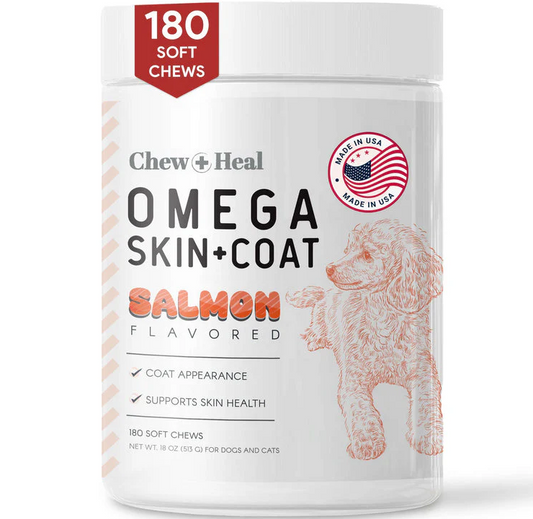 Salmon Omega Skin & Coat Supplement for Dogs