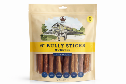 6" Bully Stick Monster