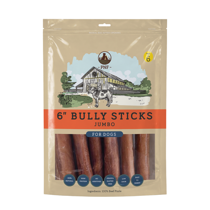 6" Bully Stick Jumbo
