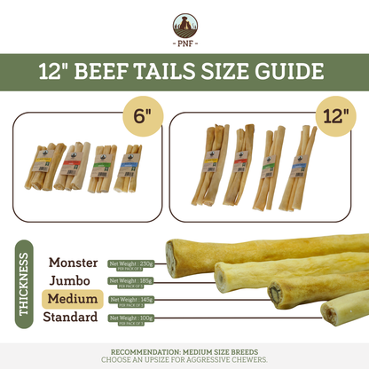 12" Beef Tails Medium