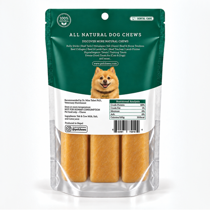 Himalayan Yak Chews – Medium – Pack of 4 (280g)