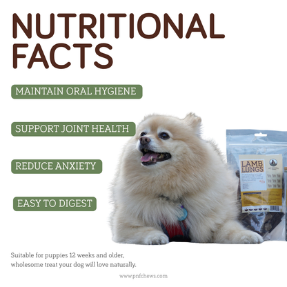 Lamb Lungs Treats 100g