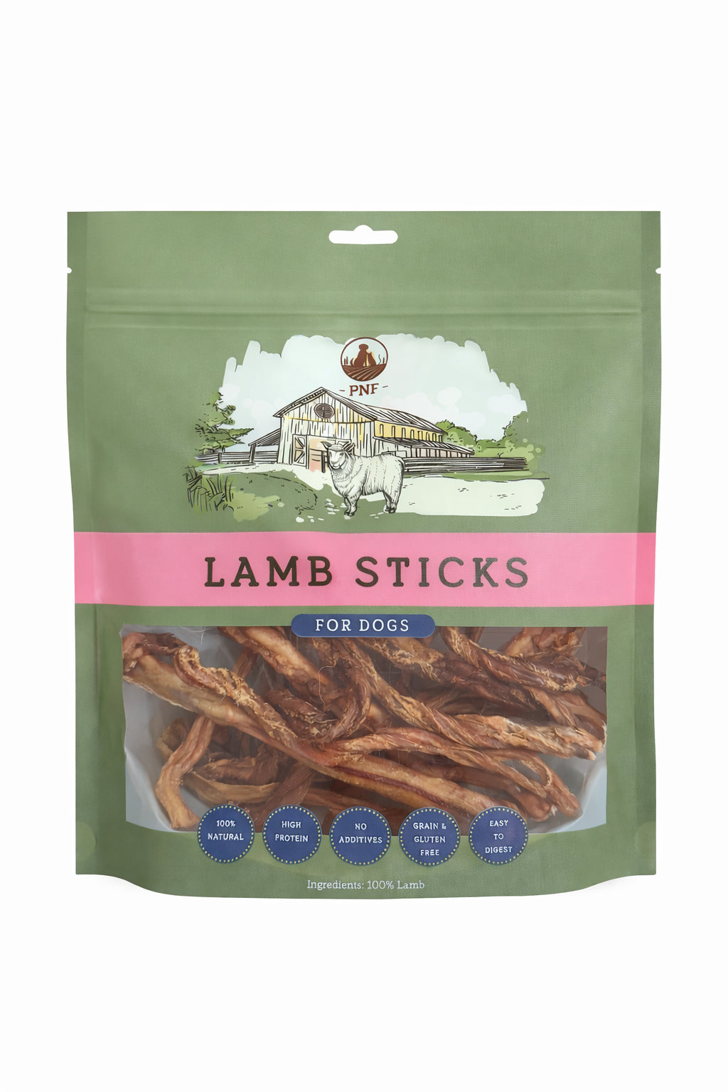 Lamb Sticks (Lamb Pizzle) 300g Pack