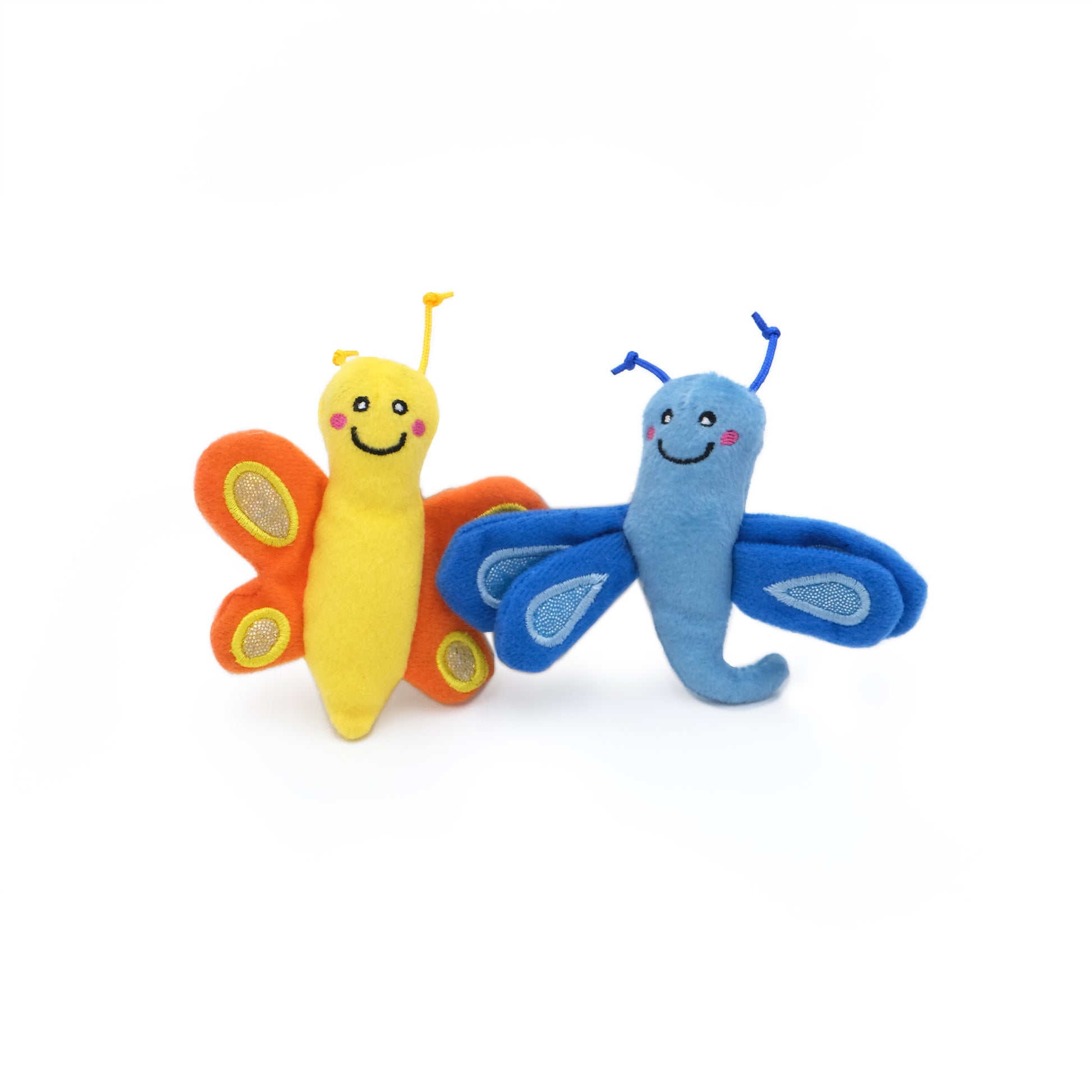 ZippyClaws 2-Pack - Butterfly and DragonFly by ZippyPaws
