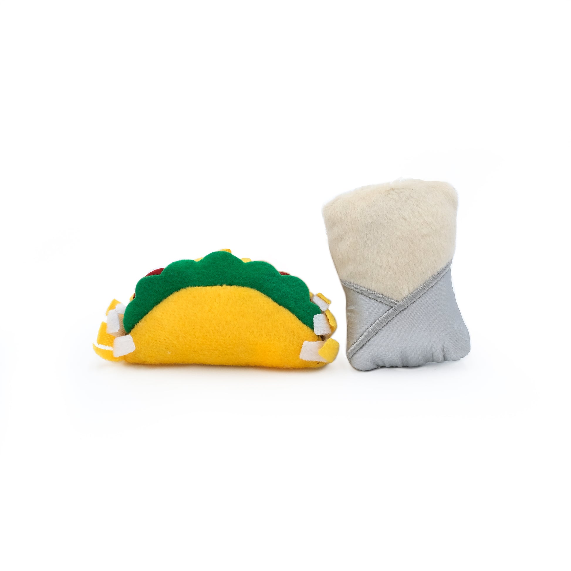 ZippyClaws NomNomz - Taco and Burrito by ZippyPaws