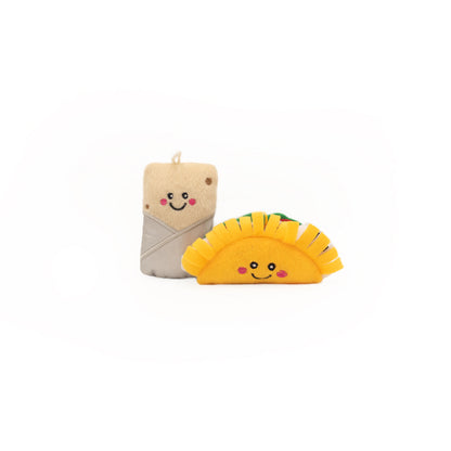 ZippyClaws NomNomz - Taco and Burrito by ZippyPaws