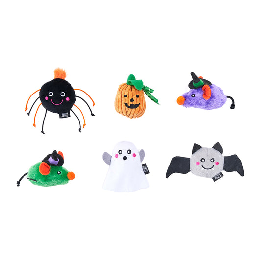 ZippyClaws Halloween 6-Pack - Haunted Critters by ZippyPaws