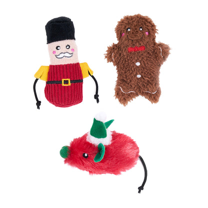 ZippyClaws Holiday 6-Pack - Festive Cheer by ZippyPaws