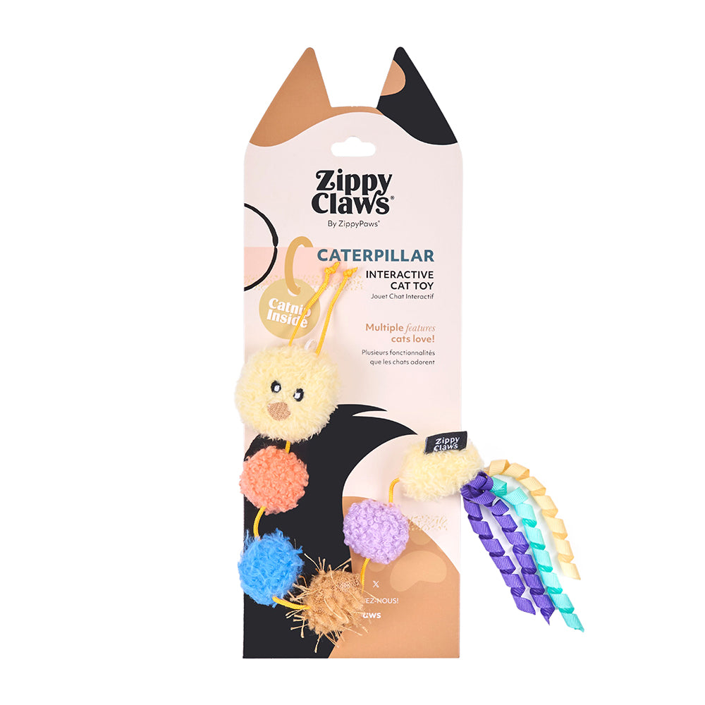 ZippyClaws® PomPom Caterpillar by ZippyPaws