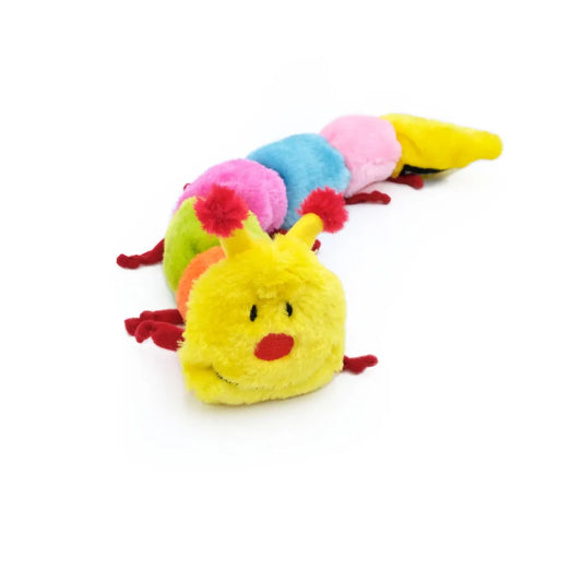 Zippy Paws Caterpillar – Large with 7 Squeakers
