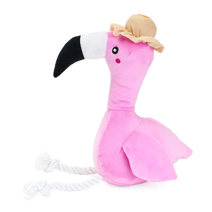 ZippyPaws Playful Pal-Freya the Flamingo
