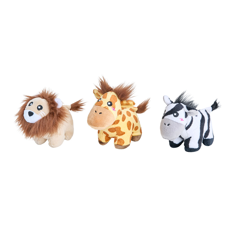 Miniz 3-Pack - Jungle Safari by ZippyPaws