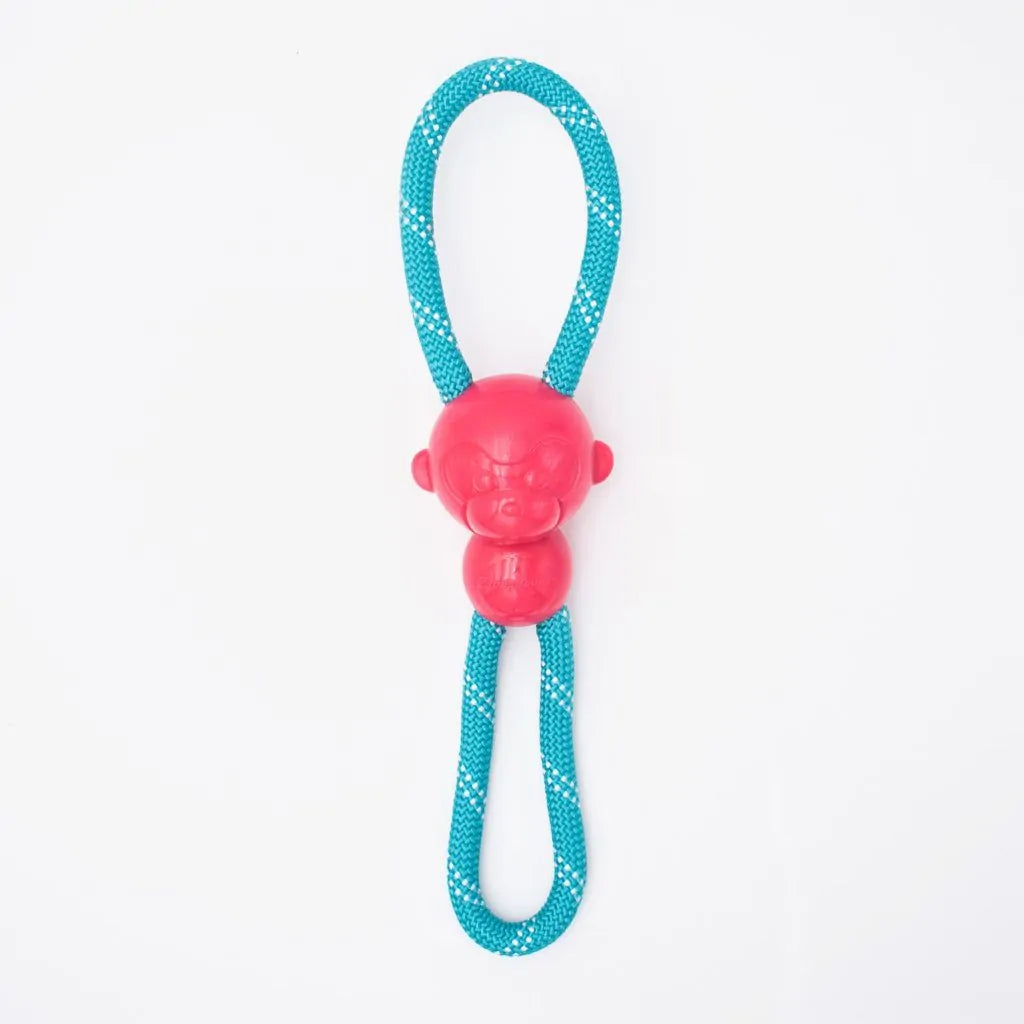 Zippy Tuff Monkey RopeTugz (Pink)