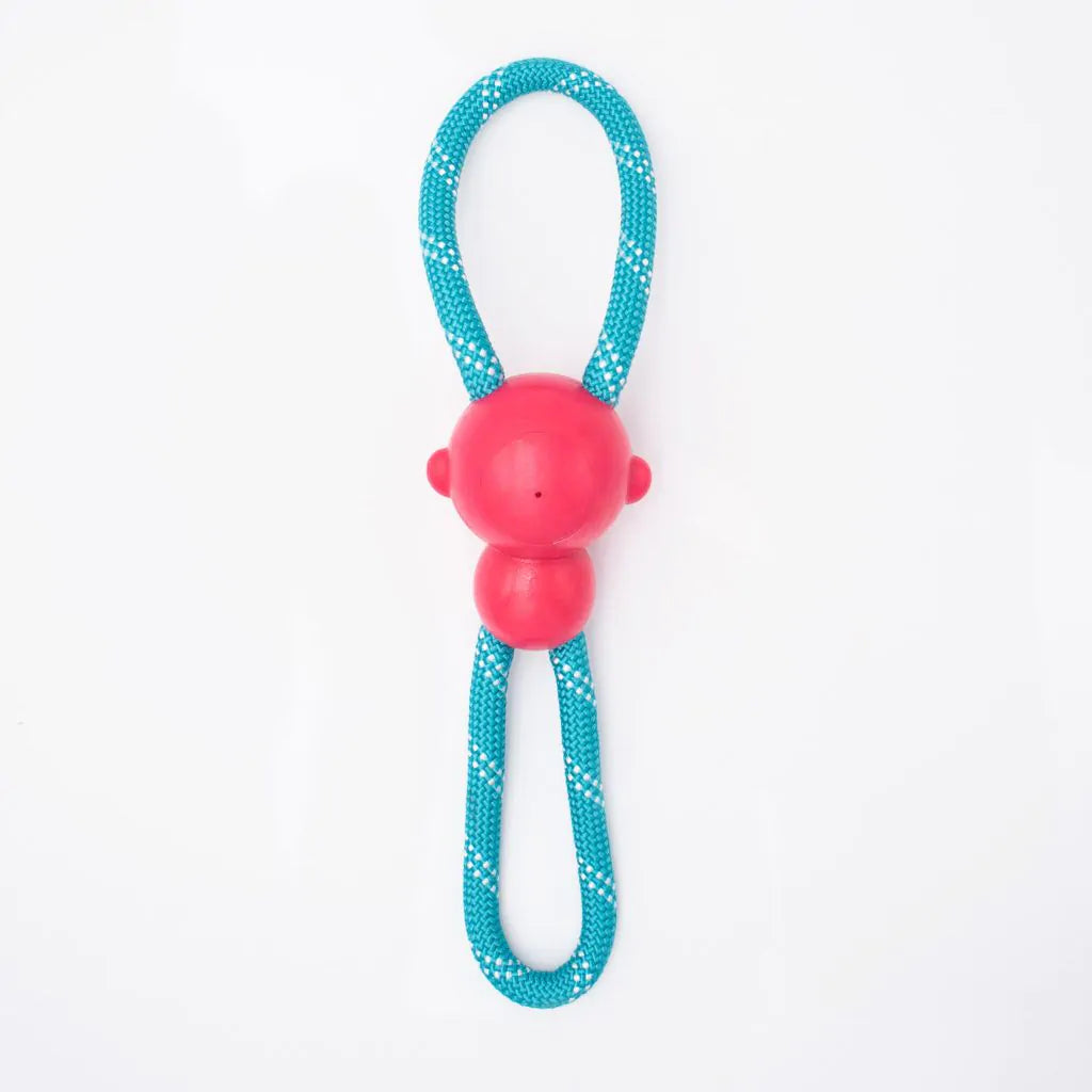 Zippy Tuff Monkey RopeTugz (Pink)