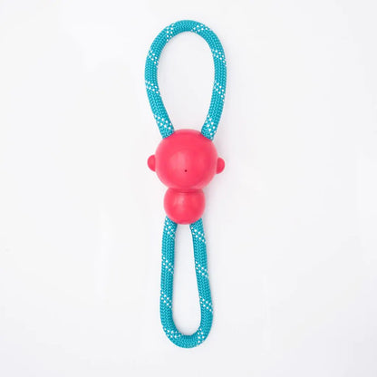 Zippy Tuff Monkey RopeTugz (Pink)