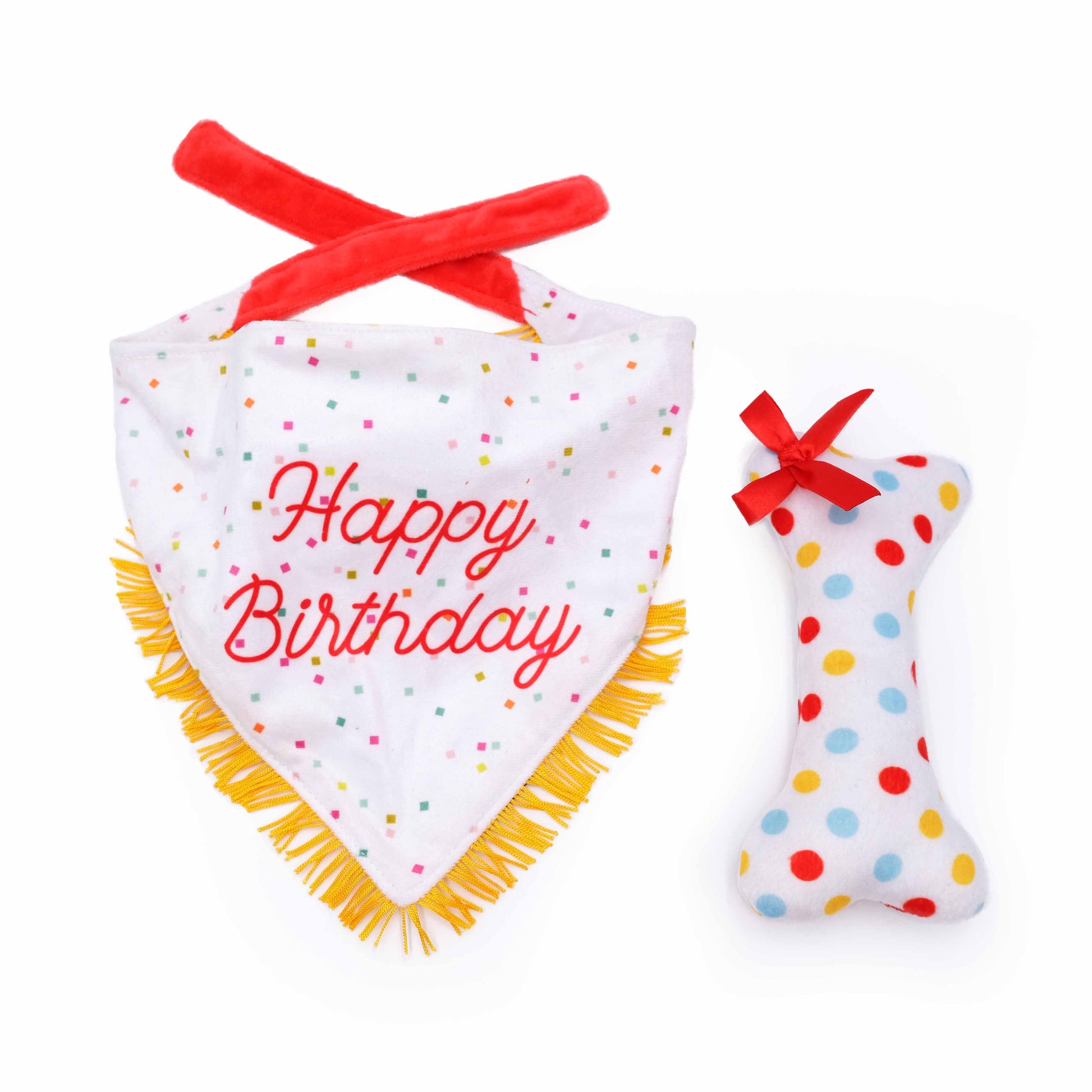 Birthday Bandana and Bone 2-Pack by ZippyPaws