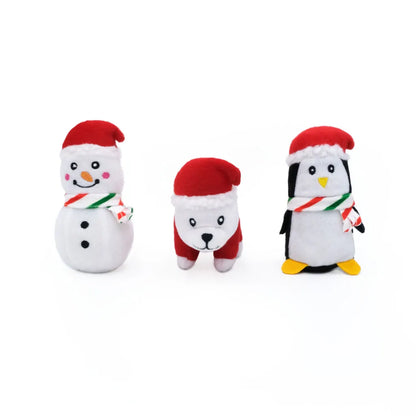 Holiday Miniz 3-Pack - Festive Animals