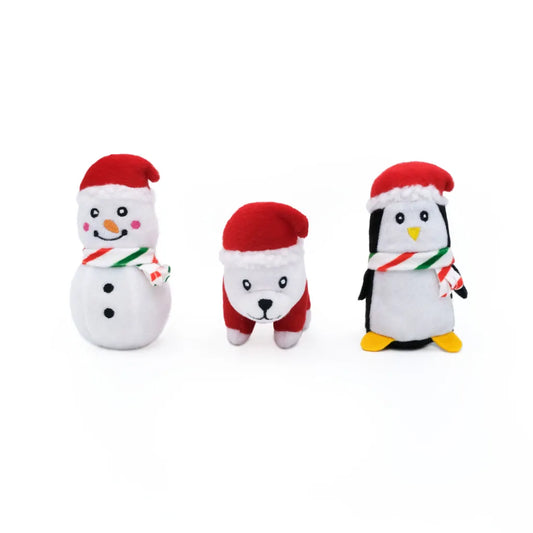 Holiday Miniz 3-Pack - Festive Animals
