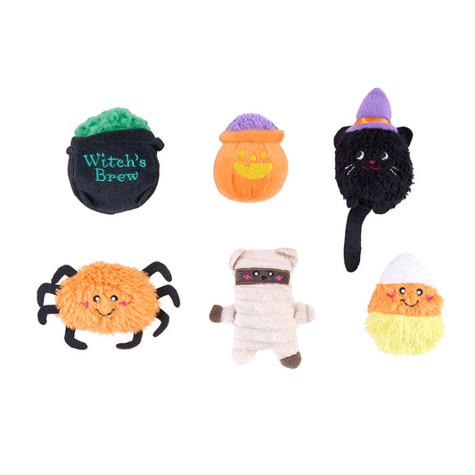 Miniz 6-Pack - Halloween Witch's Haunts by ZippyPaws