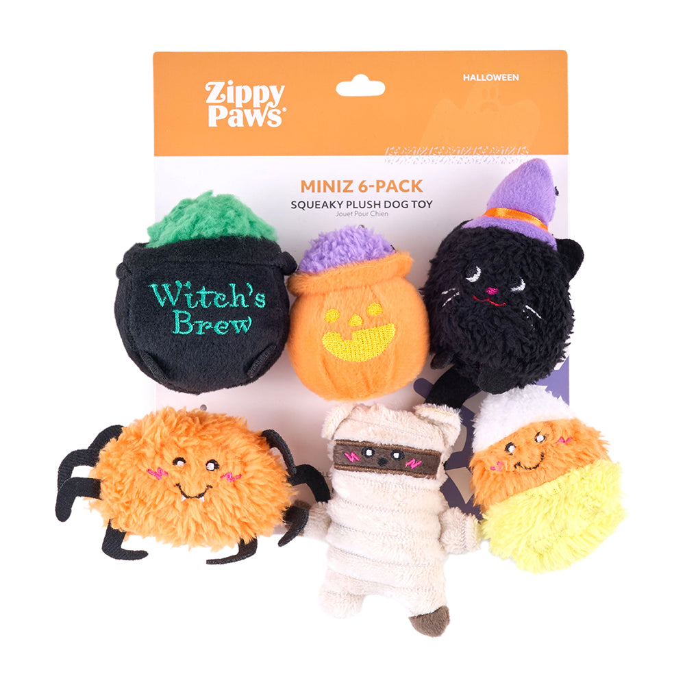 Miniz 6-Pack - Halloween Witch's Haunts by ZippyPaws