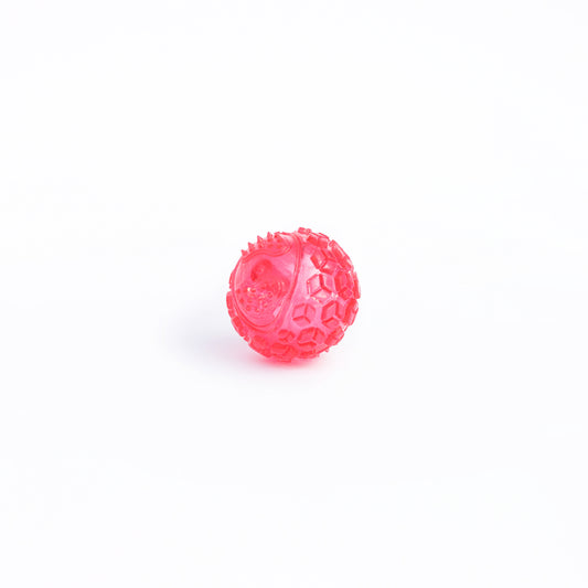 ZippyTuff Squeaker Ball - Pink Small by ZippyPaws
