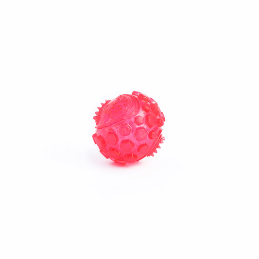 ZippyTuff Squeaker Ball - Pink Large by ZippyPaws